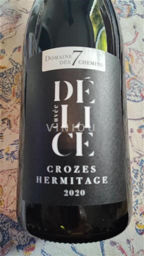 Valle del Rodano Crozes-Hermitage Domaine Des 7 Chemins Délice 2020