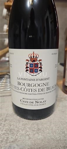 Burgundsko Hautes Côtes de Beaune Cave De Nolay La Fontaine d'Argent 2022