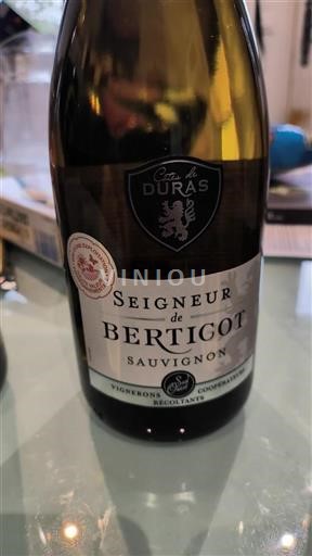 Sudoeste Côtes de Duras Seigneur De Berticot Sauvignon 2023
