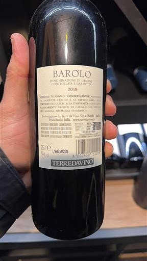 Piemont Barolo Terredavino 2018