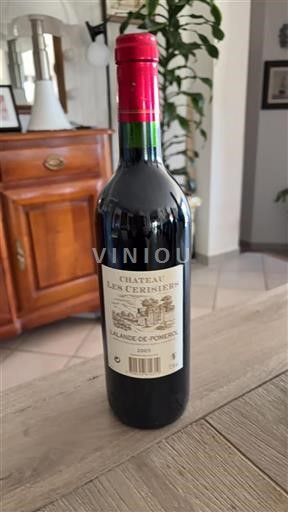 Bordéus Lalande-de-Pomerol Les Cerisiers 2005