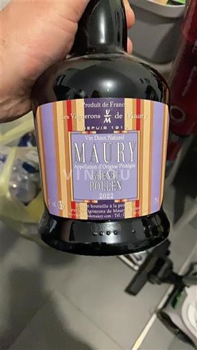 Rosellón Maury Les Vignerons De Maury Grenat Pollen 2022