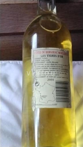 Jihozápad Côtes-de-bergerac Les Vignes Or 2001