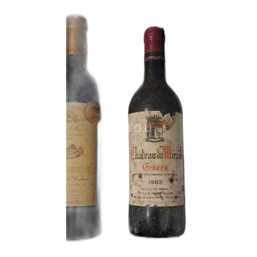 Bordeaux Graves Château Mirail 1983