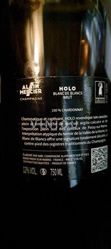 Champagne Nespecifikováno Alain Mercier Holo Neročník