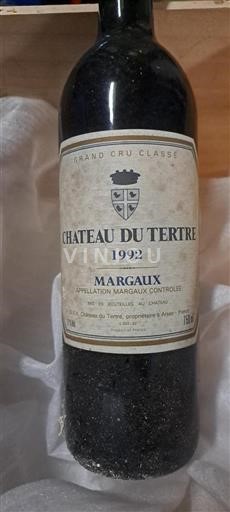 Vins Margaux Château Tertre - 1989 - Avis, conseil