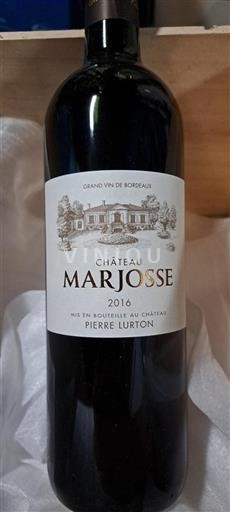 Bordeaux Château Marjosse 2016