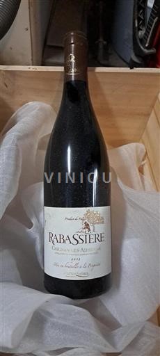 Valle del Rodano Grignan-les-adhémar Rabassière 2013