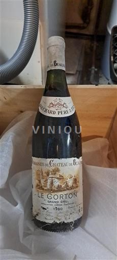 Burgundy Corton Grand Cru Domaine S Du De Beaune Le Corton 1990