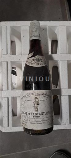 Borgoña No especificado Premier Cru Bouchard Père & Fils Vigne de l'Enfant Jésus 1989
