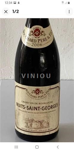 Bourgondië Nuits-saint-georges Bouchard Père & Fils 2006