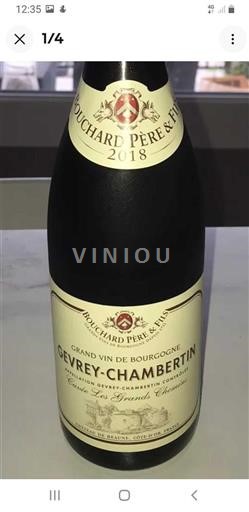 Bourgondië Gevrey-Chambertin Bouchard Père & Fils Les Grands Chemins 2018