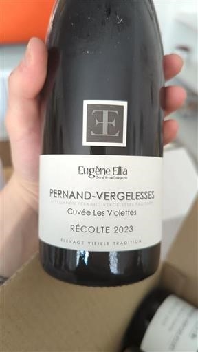 Bourgogne Pernand-vergelesses Eugène Ellia Les Violettes 2023