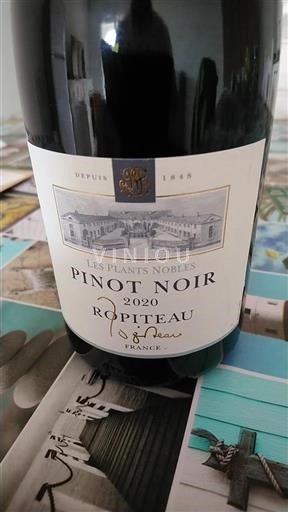 Vin Rouge sec Les Plants Nobles Ropiteau 2020 France Bourgogne AOC