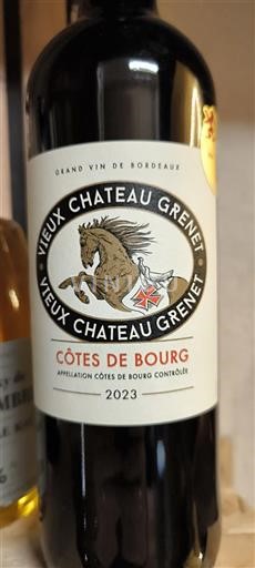 Bordeaux Côtes-de-bourg Château Vieux Grenet 2023