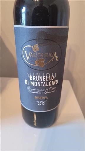Tuscan Wines Brunello di Montalcino Val Di Suga Riserva 2013