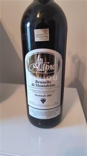 Toscane Brunello di Montalcino Altesino Montosoli 2003