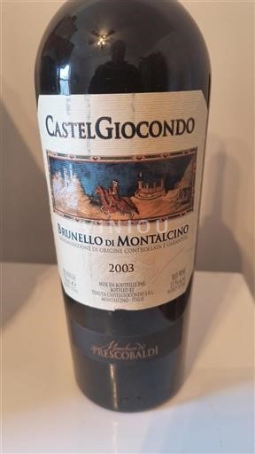 Toscana Brunello di Montalcino Castelgiocondo 2003