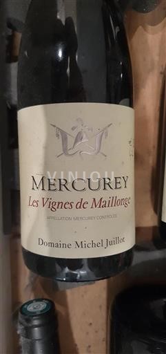 Borgogna Mercurey Domaine Michel Juillot Les Vignes de Maillonge Senza annata