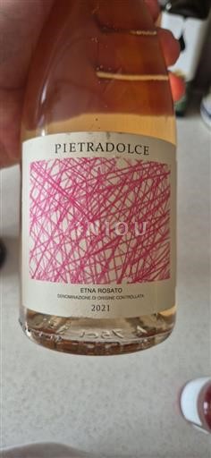 Vin Rosé sec Pietradolce 2021 Italie Sicile