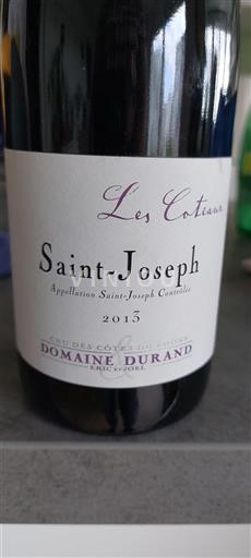 Rhône Valley Saint-Joseph Domaine Durand Les Coteaux 2013