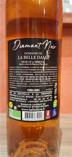Linguadoca Muscat di Mireval Domaine La Belle Dame Diamant Noir 2022