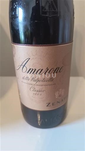 Vin Rouge sec Zenato 2006 Italie Vénétie Amarone della Valpolicella