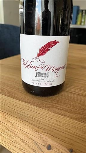 Valle del Rodano Grignan-les-adhémar O. Et H. Bour Tentation de la Marquise 2021