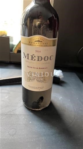 Bordeaux Médoc Club Des Sommeliers 2014