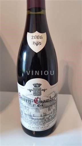 Burgundy Gevrey-Chambertin Premier Cru Claude Dugat 2006
