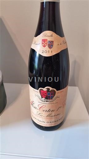 Bourgogne Aloxe-Corton Premier Cru Capitaingagnerot Les Moutottes 2011