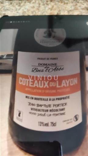 Valle del Loira Coteaux-du-Layon Domaine Bois L’abbé 2019