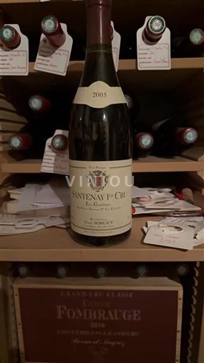 Burgundija Ni doloceno Premier Cru Charles Moreaux Les Gravi%c3%a8res 2005