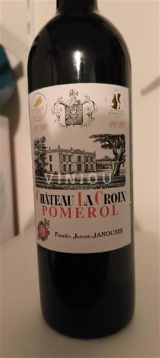 Burdeos Pomerol La Croix 2020