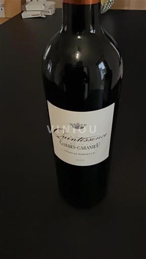 Bordeaux Côtes-de-Bordeaux Château Garbescabanieu Quintessence 2019