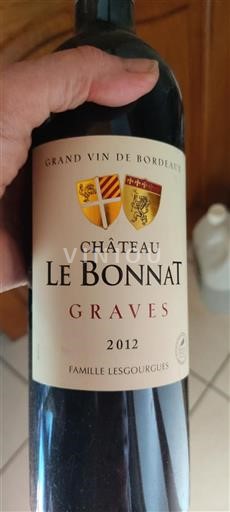Bordeaux Graves Château Le Bonnat 2012