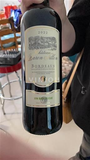 Burdeos Bordeaux Château Baron Sillon 2022