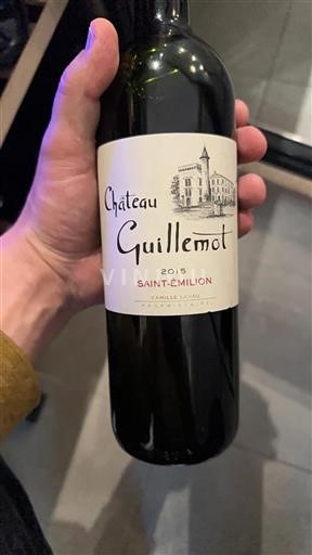 Bordeaux Saint-Émilion Château Guillemot 2015