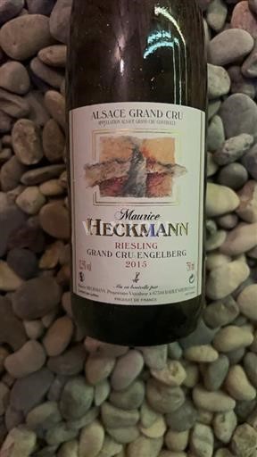 Alsace Alsace Grand Cru Maurice Heckmann Engelberg 2015