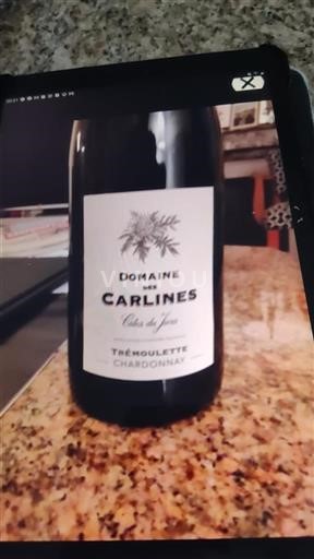 Jura Côtes-du-Jura Domaine Des Carlines Trémoulette 2019