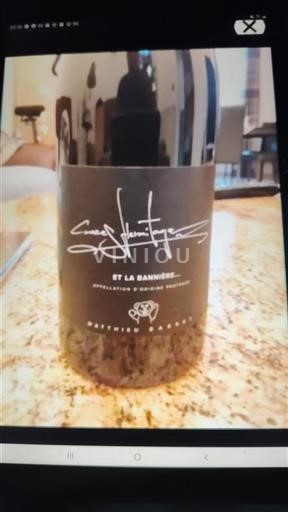 Vallée du Rhône Crozes-hermitage Matthieu Barret Et La Bannière... 2020