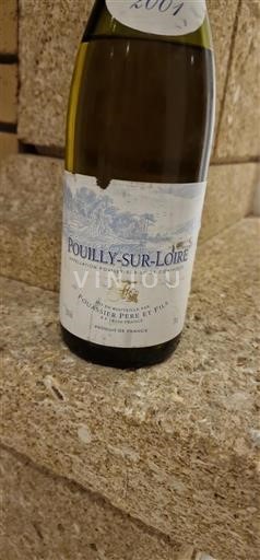 Valle della Loira Pouilly-sur-Loire Foussier Père Et Fils 2001