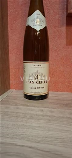 Alsace Jean Geiler Edelzwicker 2023