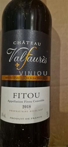 Languedoc Fitou Château Valfaure`s 2018