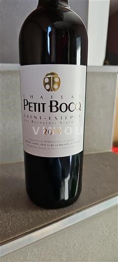 Bordeaux Saint-Estèphe Château Petit Bocq 2019