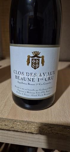 Bourgogne Premier Cru Guillaumeer Pauthier Clos des Avaux 2018