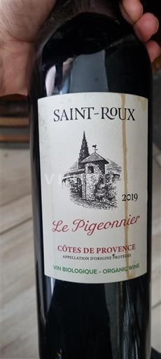 Provence Côtes de Provence Saint Roux Le Pigeonnier 2019
