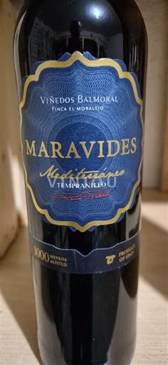 Kastilien-La Mancha Ospecificerad Viñedos Balmoral Maravides Mediterráneo Icke årgångsbetecknad