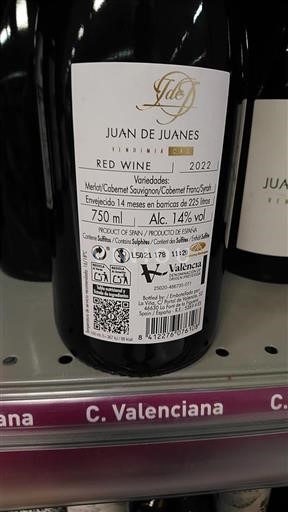 Communauté valencienne Valencia Juan De Juanes 2022