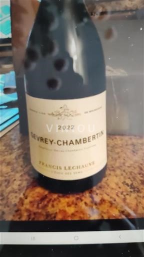 Burgundi Gevrey-Chambertin Francis Lechauve 2022